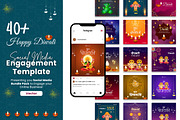 Happy Diwali Banner Bundle Pack, a Social Media Template by Creative Hatti (Thumbnail 3 of 7)