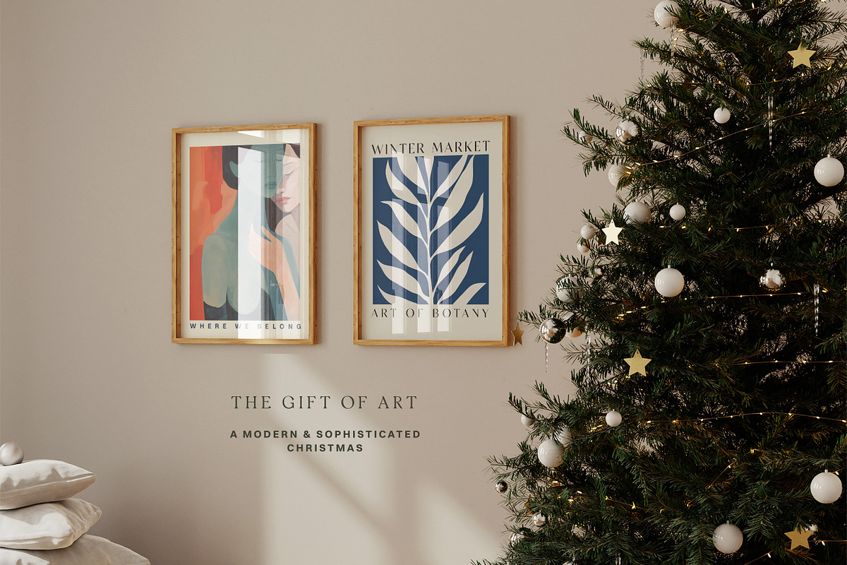 Modern Eclectic Prints & Poster, a Background Graphic by Laras Wonderland (Photo 2 of 9)