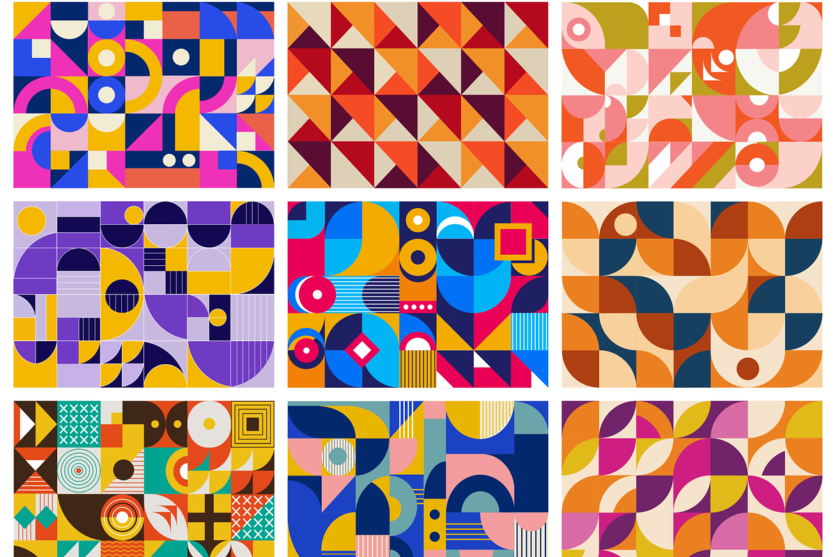 Abstract vector geometric background, a Background Graphic by Getalo Viktoriia (Photo 11 of 15)