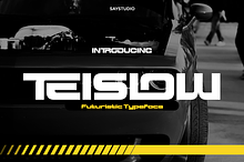 Teislow – Futuristic Typeface