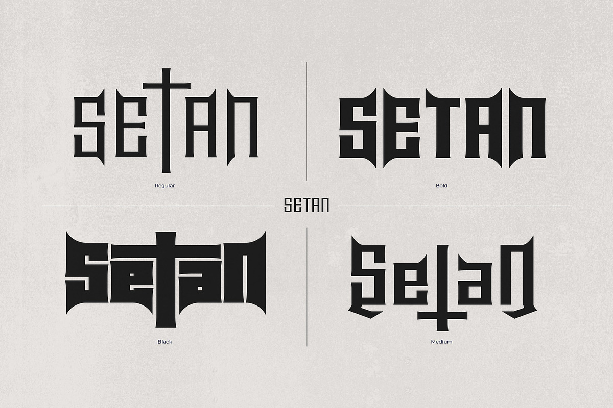 Baldish - Modern Display Gothic, a Blackletter Font by creativemedialab (Photo 3 of 14)