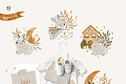Floral Rabbit Collection, an Animal Illustration by tatiletters (Thumbnail 8 of 13)