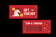 Red Chinese New Year Voucher, a Card Template by Neermana (Thumbnail 4 of 4)