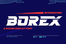 Borex | Athletic Font