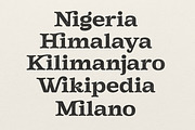 Gts Prase - Bold Serif, a Serif Font by Graptail (Thumbnail 7 of 11)