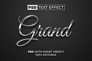 Silver Text Effect Beauty Style, a Layer Style Add-On by Mockmenot (Thumbnail 2 of 4)