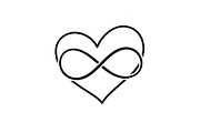 50 Infinity Heart Symbol Vector Bund, an Illustration by abu67222 (Thumbnail 22 of 51)