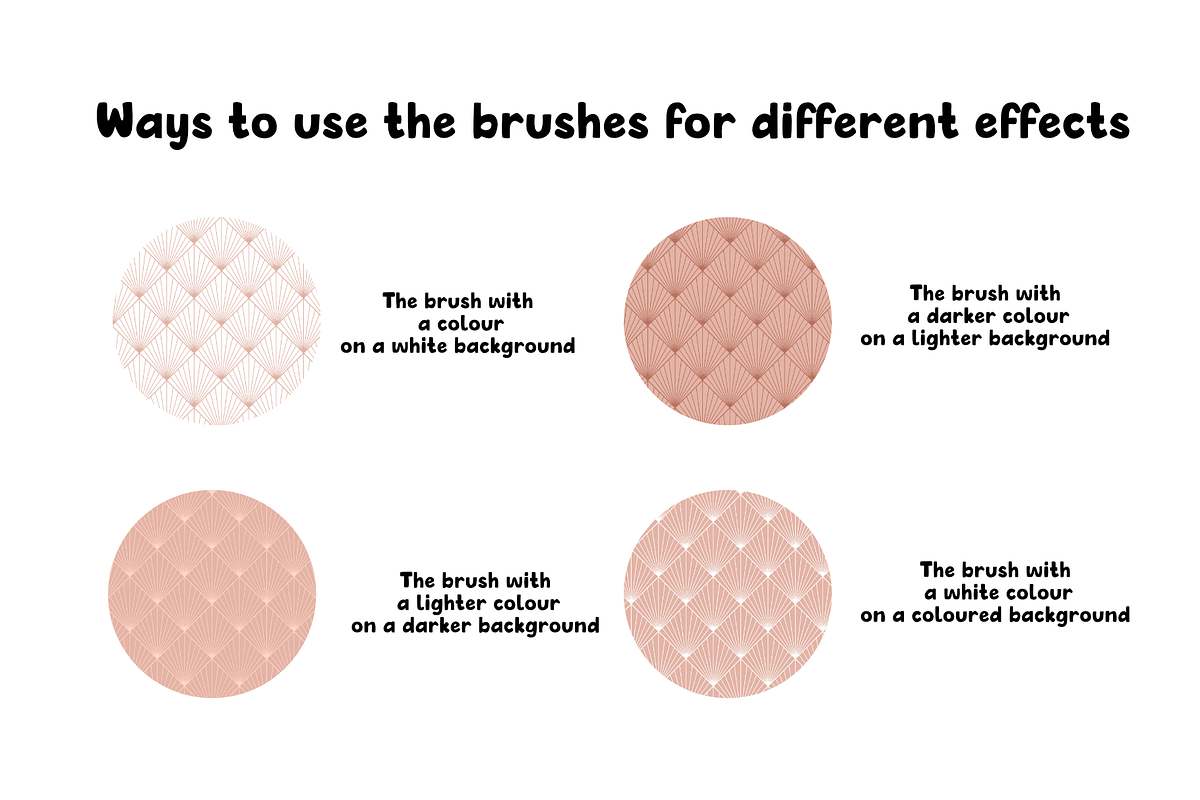 Art Deco Patterns 2.0 for Procreate, a Brush Add-On by Design av MAD (Photo 7 of 9)