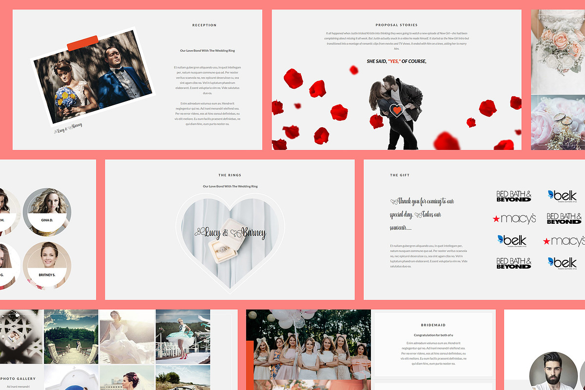 Wedding Keynote Presentation, a Presentation Template by Giant Design (Photo 3 of 6)