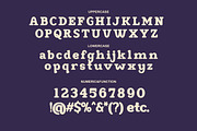 Combat - Display Serif Font, a Serif Font by Luna Shop (Thumbnail 5 of 6)