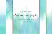 Aquamarine Ombre, a Texture Graphic by GraphicRain (Thumbnail 1 of 9)