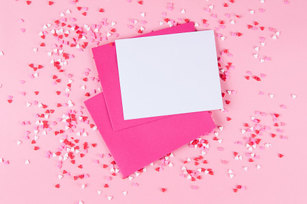 Blank valentine card stock photo containing card and stationary, a Holiday Photo by Siân C Photography