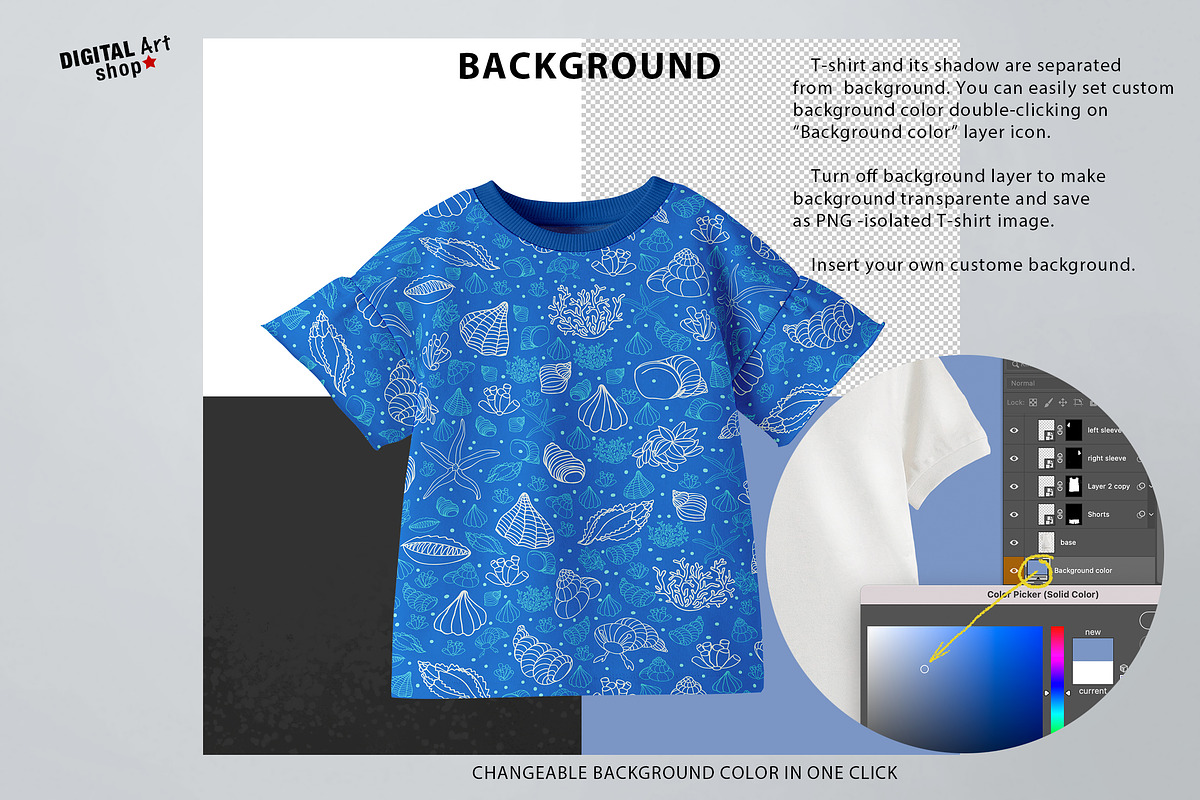 Baby T-shirt Mock Up, a Shirt Mockup by Mockup Up! (Photo 3 of 5)