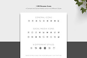 Resume / CV Template | Canva & Word, a Resume Template by CreativeZoom (Thumbnail 6 of 7)
