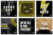 Canva instagram - Black lives matter, a Social Media Template by illycreative (Thumbnail 2 of 2)