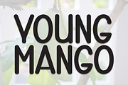 Young Mango | Script Font, a Script Font by Scratchones (Thumbnail 1 of 8)
