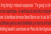 Enza Thin, a Sans Serif Font by Neo Type Foundry (Thumbnail 5 of 10)