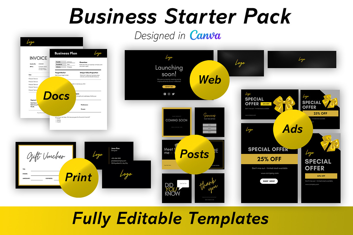Business Starter Pack, a Templates & Theme by Korner (Photo 1 of 9)