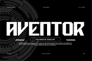 VB Aventor - Futuristic Font, a Sans Serif Font by VALIANTBROTHA (Thumbnail 1 of 10)