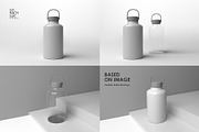 64 OZ Water Bottle Mockup Set, a Packaging Mockup by Mirachma Project (Thumbnail 2 of 9)