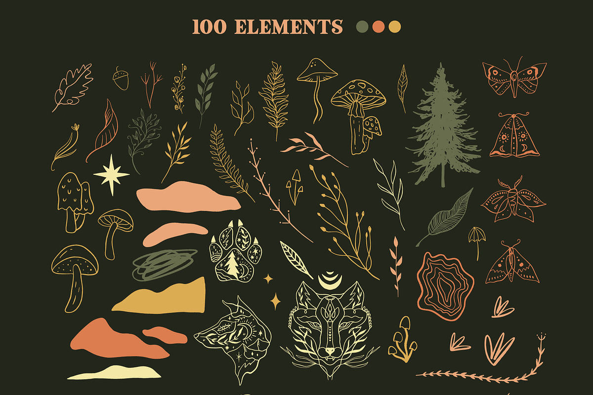 Forest Bundle, an Animal Illustration by Annie Konst (Photo 2 of 23)