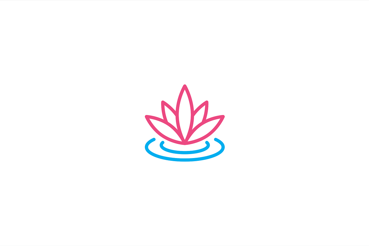Lily logo template., a Branding & Logo Template by Anton Akhmatov (Photo 1 of 3)