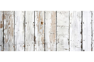 Weathered white painted wood plank, a Background Photo by piter.goskov