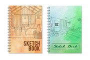 Bedroom & Living Room Line Art Vol 3, an Illustration by Graphic Cook (Thumbnail 5 of 5)