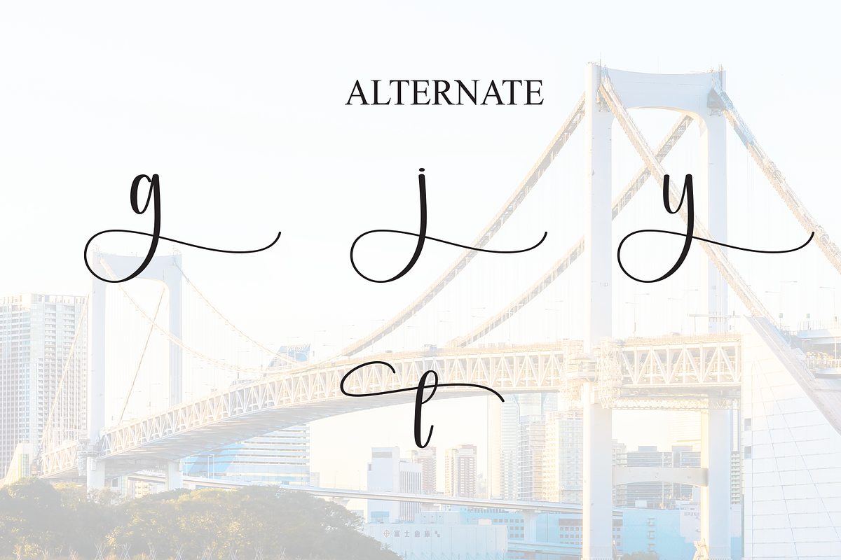 Bridgerton | Script Font, a Handwritten Font by Scratchones (Photo 8 of 9)