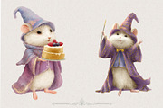 Cute Humsters Collection, an Animal Illustration by AlenaVlasko stock Market (Thumbnail 4 of 5)
