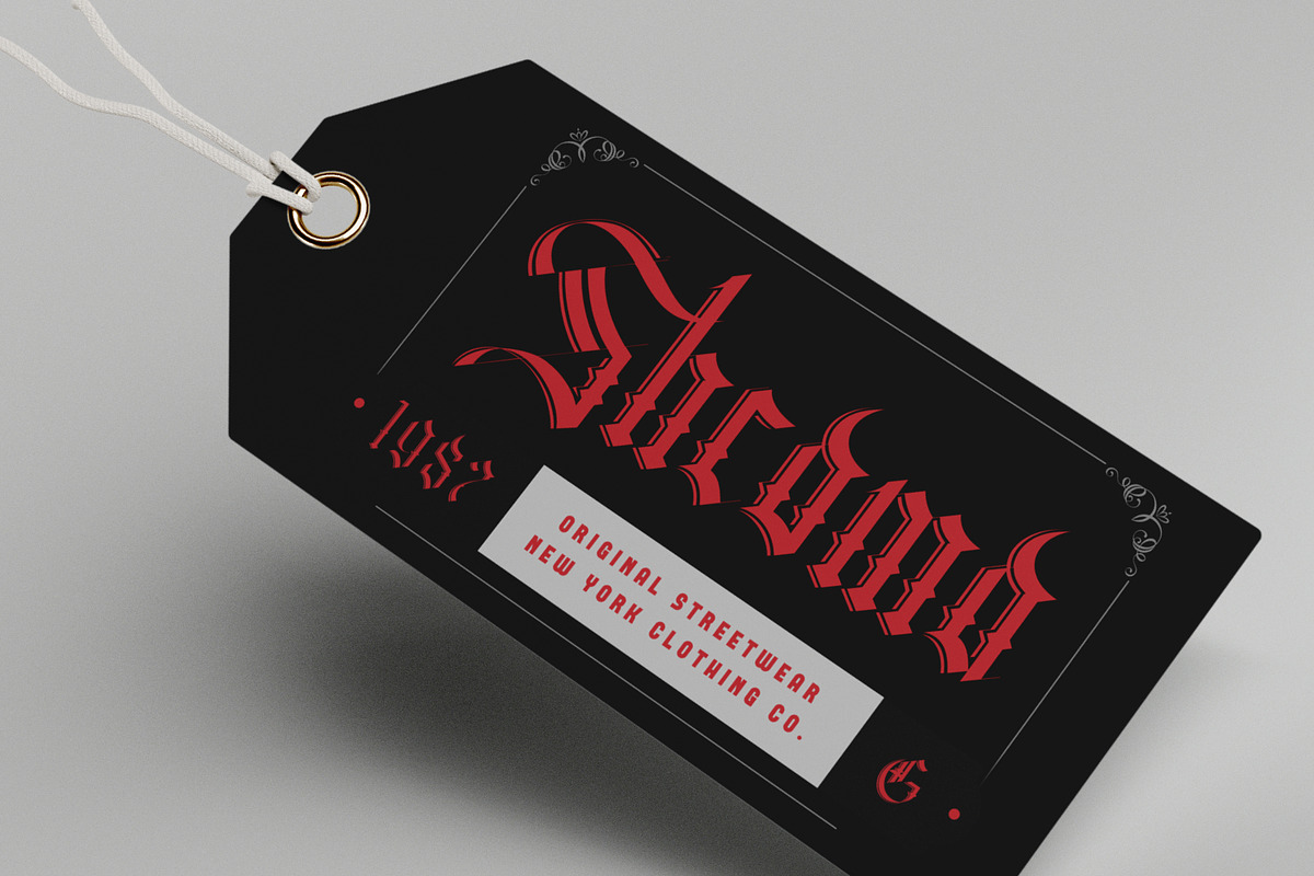 Ghober Display Blackletter, a Blackletter Font by infernostudio3 (Photo 7 of 13)