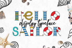 Hello Sailor Display Typeface