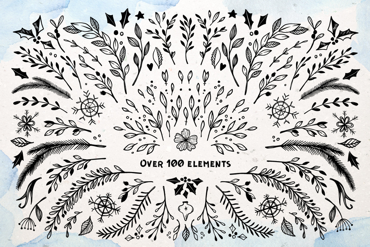 Winter collection. Merry Christmas, an Object Graphic by Kate Macate (Photo 4 of 5)