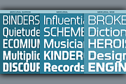 Mercurial Complete Collection, a Sans Serif Font by GRYPE (Thumbnail 4 of 9)