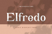 Elfredo - Sophisticated Serif, a Serif Font by Imoodev (Thumbnail 1 of 5)