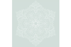 Elegant Vector Ornament in the Style, a Decorative Illustration by FineArtStudio
