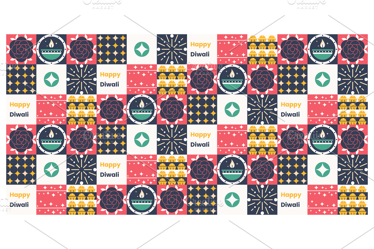 Happy Diwali celebration, a Decorative Illustration by Creative Backgrounds