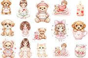 Valentine's Day Love Letter Clipart, an Illustration by Designking (Thumbnail 3 of 5)