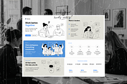 Office Workday Stories | Vector Pack, a Person Illustration by Nutalin Art (Thumbnail 9 of 12)