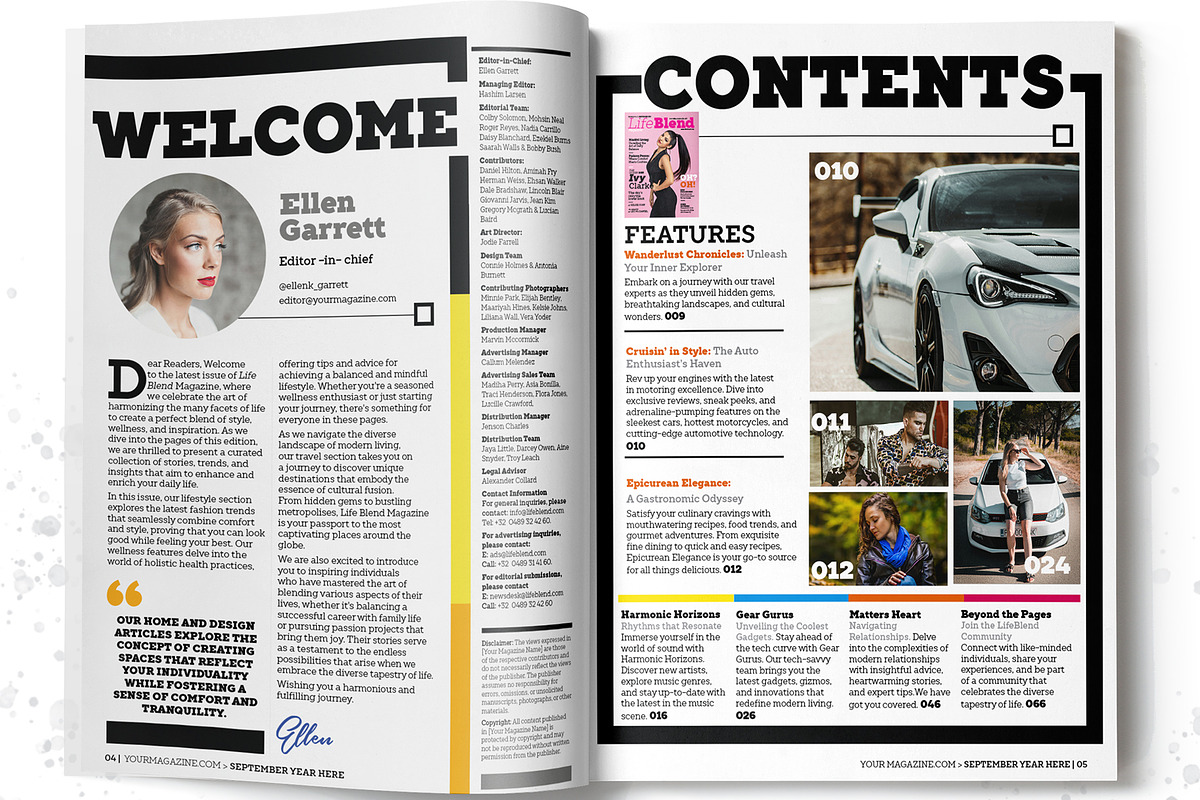 Magazine Template, a Magazine Template by Red Cactus Creative (Photo 19 of 20)