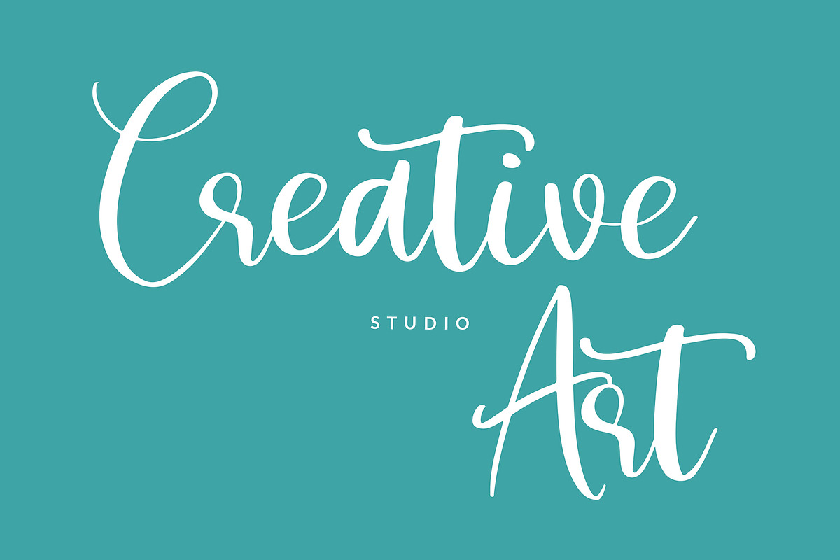 Halisyah Modern Script Font, a Script Font by Giant Design (Photo 4 of 10)