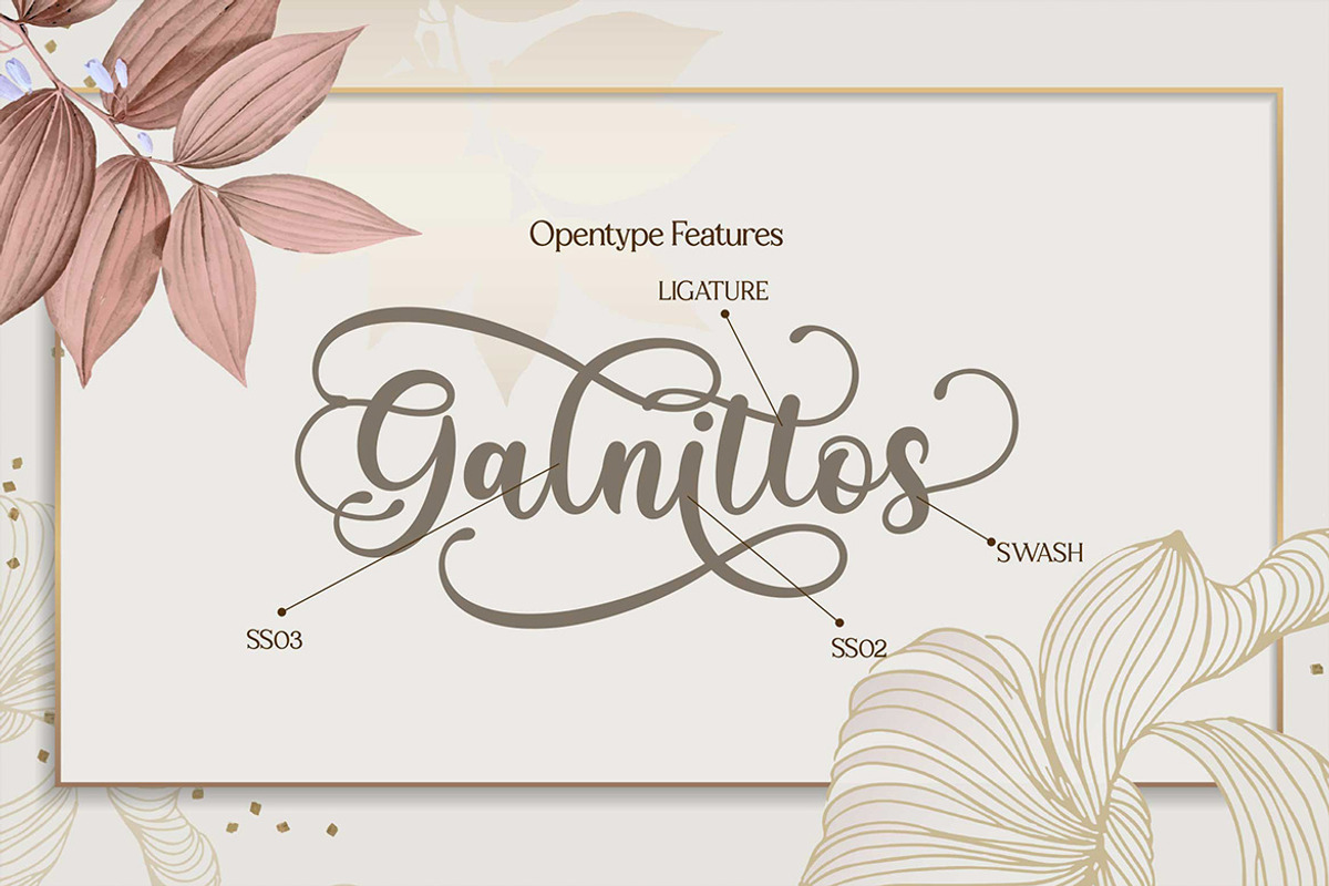 Babylone | Modern Calligraphy, a Script Font by Almeera Std (Photo 6 of 11)
