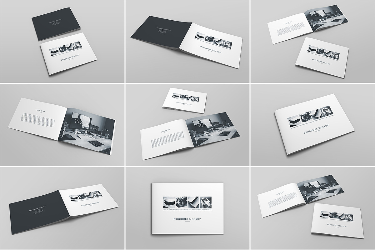 Brochure Catalog Mockup Bundle, a Print Template by Petr Stránský (Photo 1 of 16)
