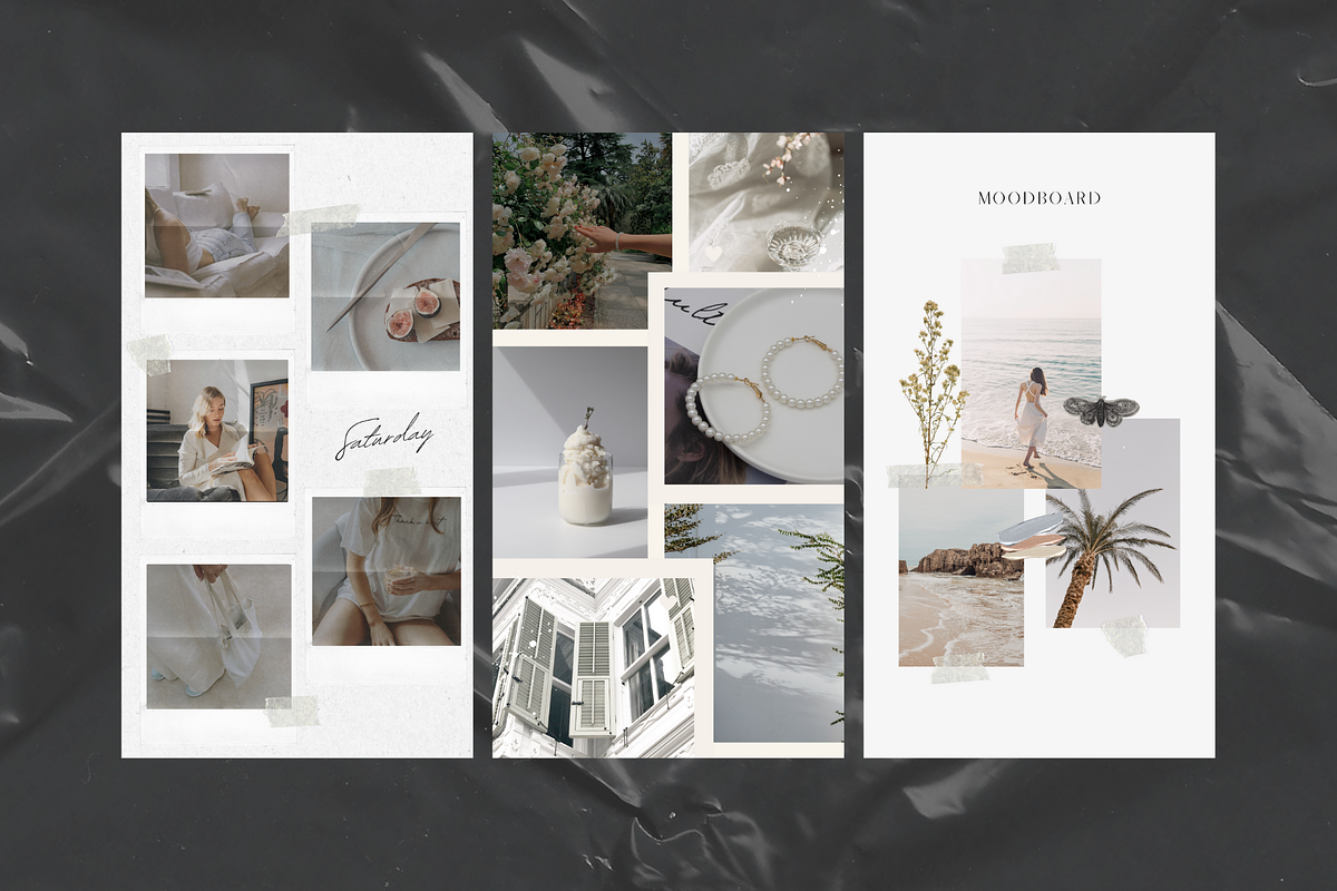 Mood Boards for Brands & Stories, a Social Media Template by Design By Hira (Photo 2 of 12)