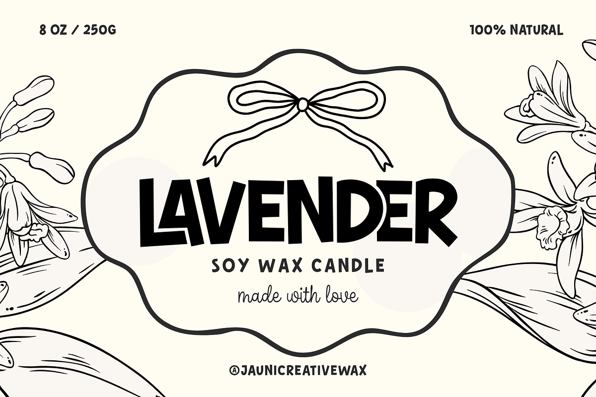 Jellybean Lemonade Font Duo, a Handwritten Font by Ainun Jinan (Photo 8 of 12)