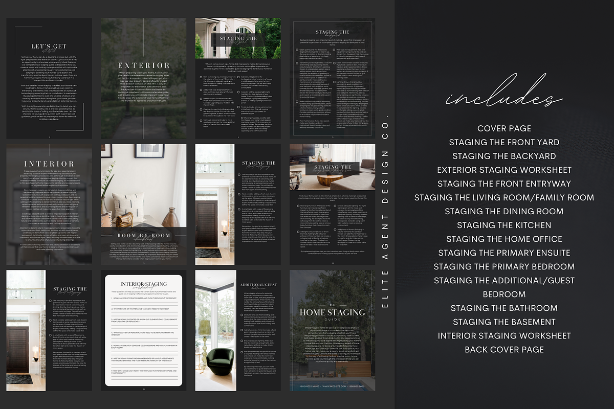 Home Staging Guide, a Marketing Template by eliteagentdesignco (Photo 2 of 4)