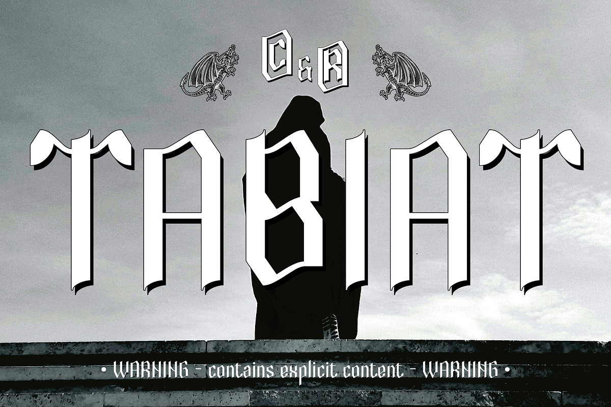Sabbatic - Modern Doom Gothic Font, a Font by riff.type (Photo 6 of 10)