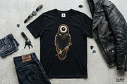 Creepy Surreal Eyeball Owl On A, an Object Graphic by SharpMarketplace (Thumbnail 3 of 4)
