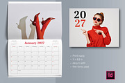 2027 Landscape Calendar Template, a Stationery Template by R-studio (Thumbnail 1 of 8)