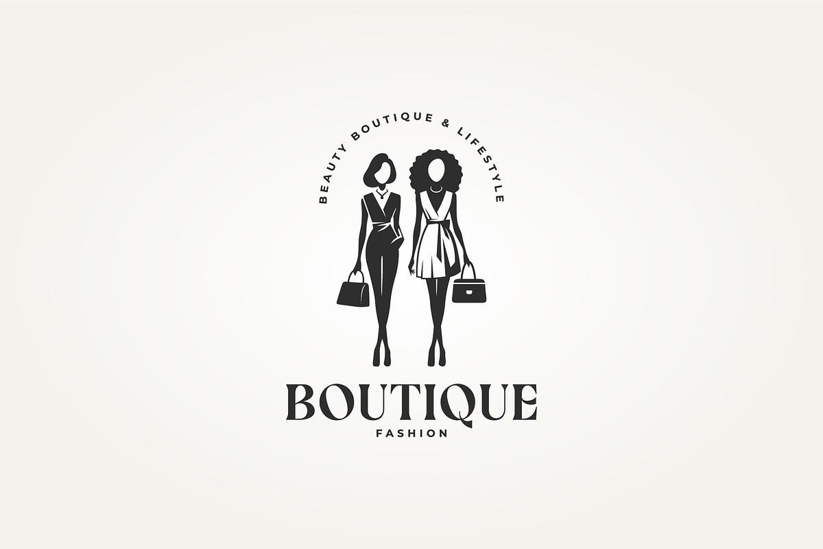 boutique fashion icon logo vector, a Branding & Logo Template by Blazybone (Photo 1 of 2)